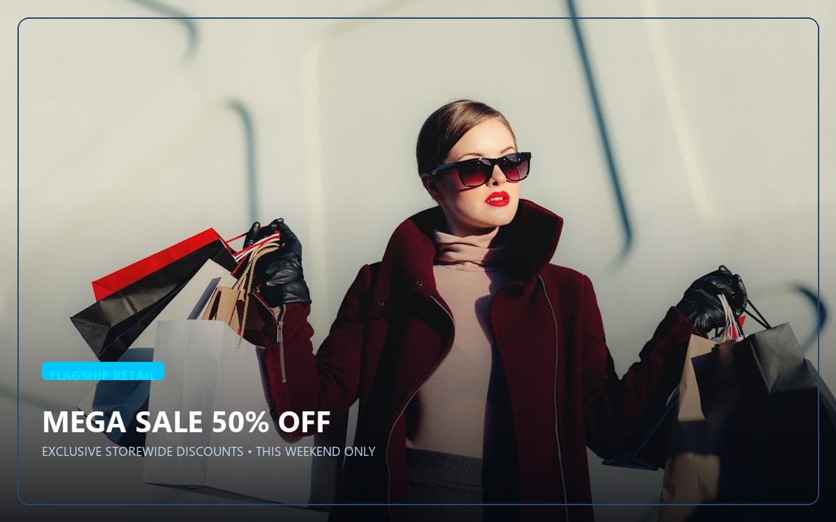 Mega Sale Banner