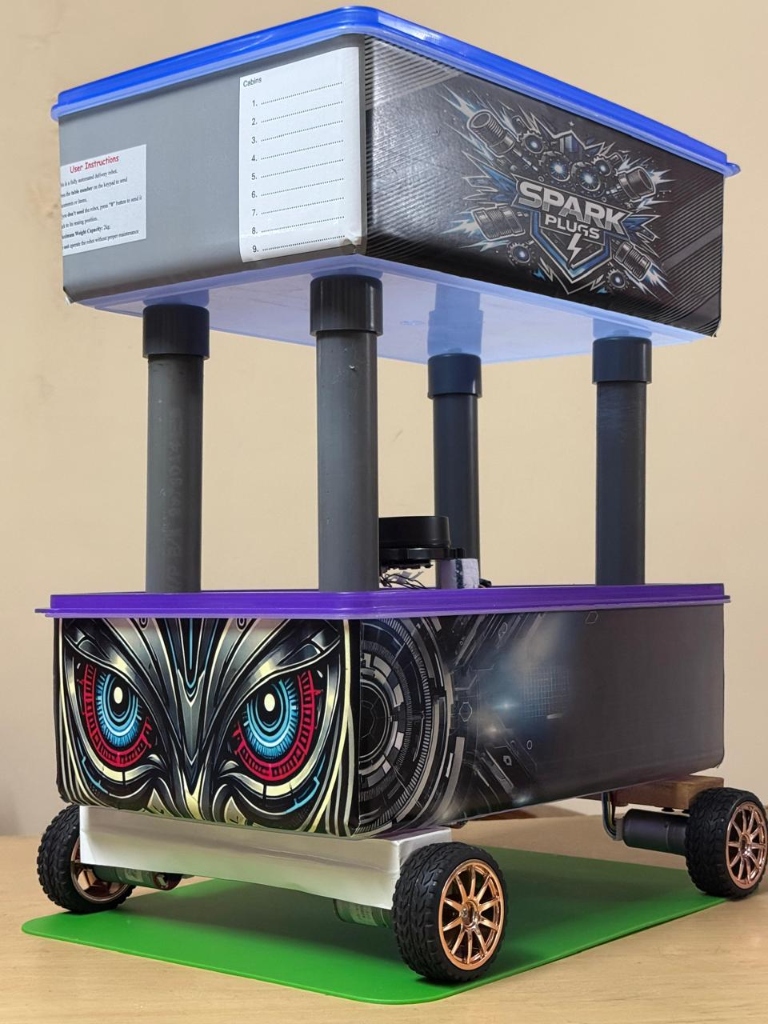 Autonomous Office Delivery Robot photograph