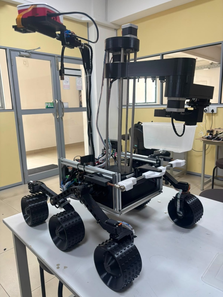 Autonomous Tea-Leaf Plucking Robot photograph